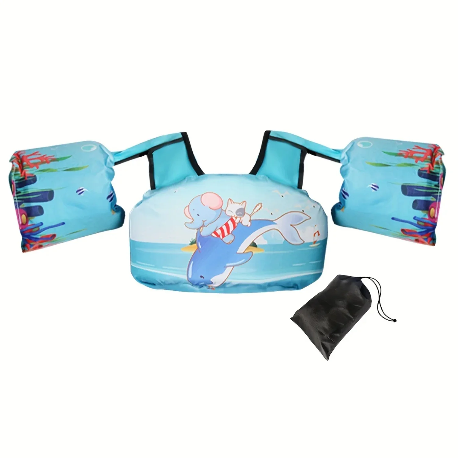 Cartoon Children Float Arm Sleeve Floating Ring Safe Life Jacket Safety Swimming Training Floating Pool Float Swimsuit