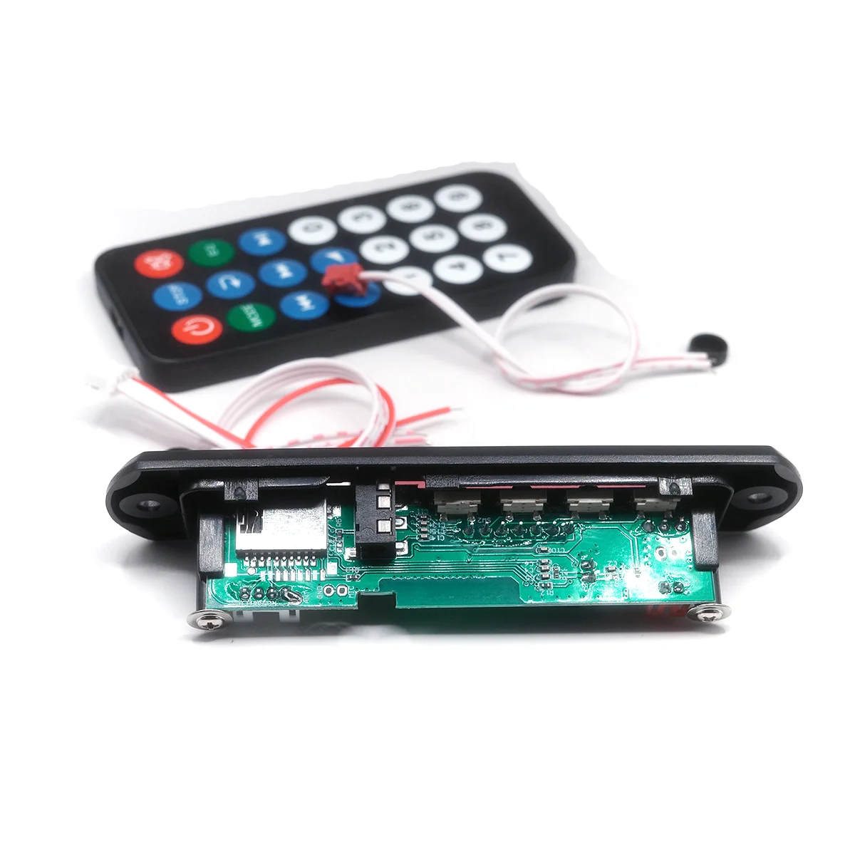 40W Bluetooth 5.0 MP3 Player Decoder Board 2*20W 12V Amplifier FM Radio TF USB AUX Module Bluetooth Receiver Car kit mp3 music player