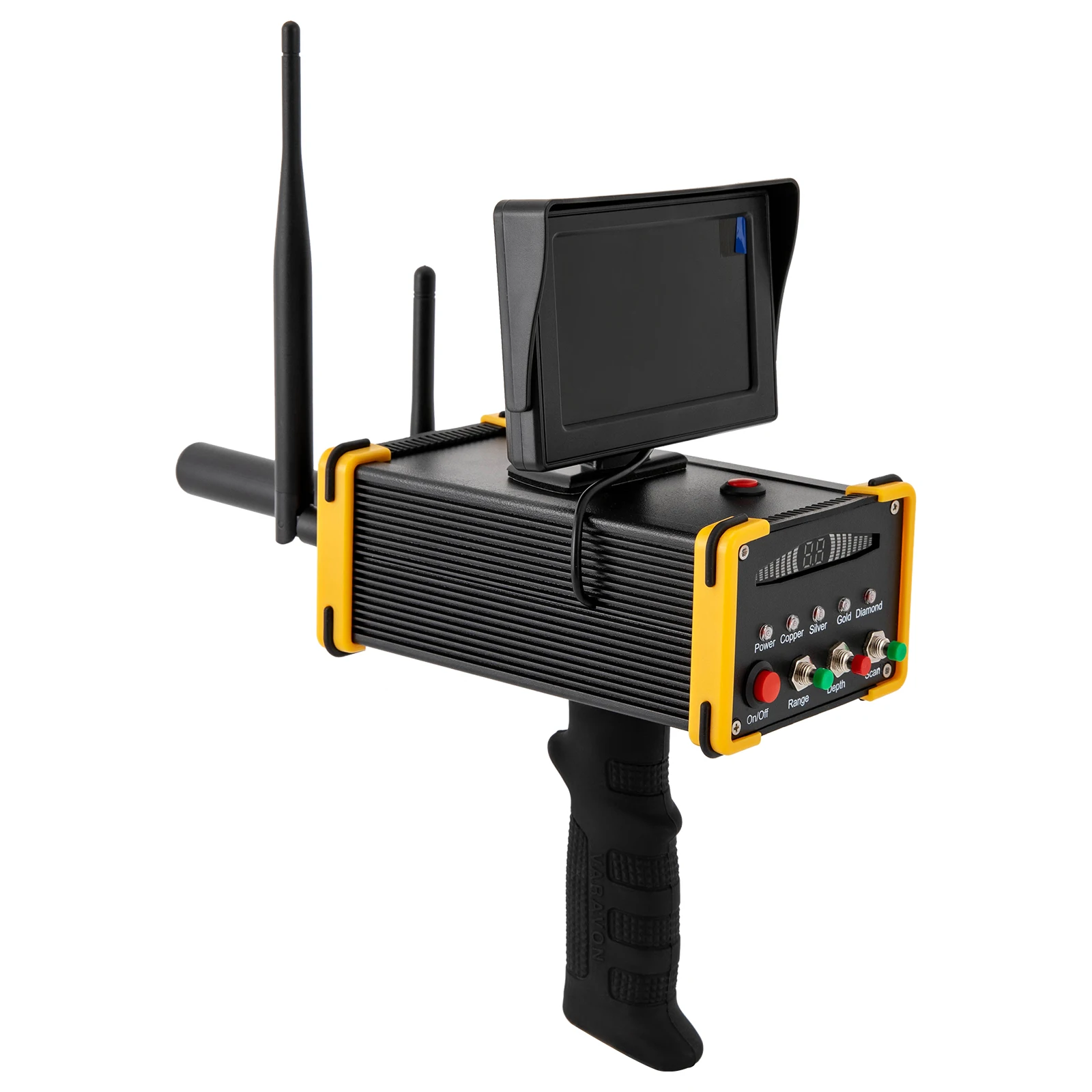 Metal Detector Gold Finder Underground Metal Scanner With High Definition Screen For Gold Silver Copper Diamond Eu Plug