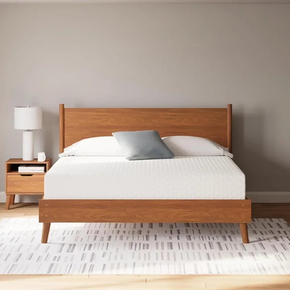 King Size Chime 12 Inch Medium Firm Memory Foam Mattress with Green Tea & Charcoal Gel for Pressure Relief 3