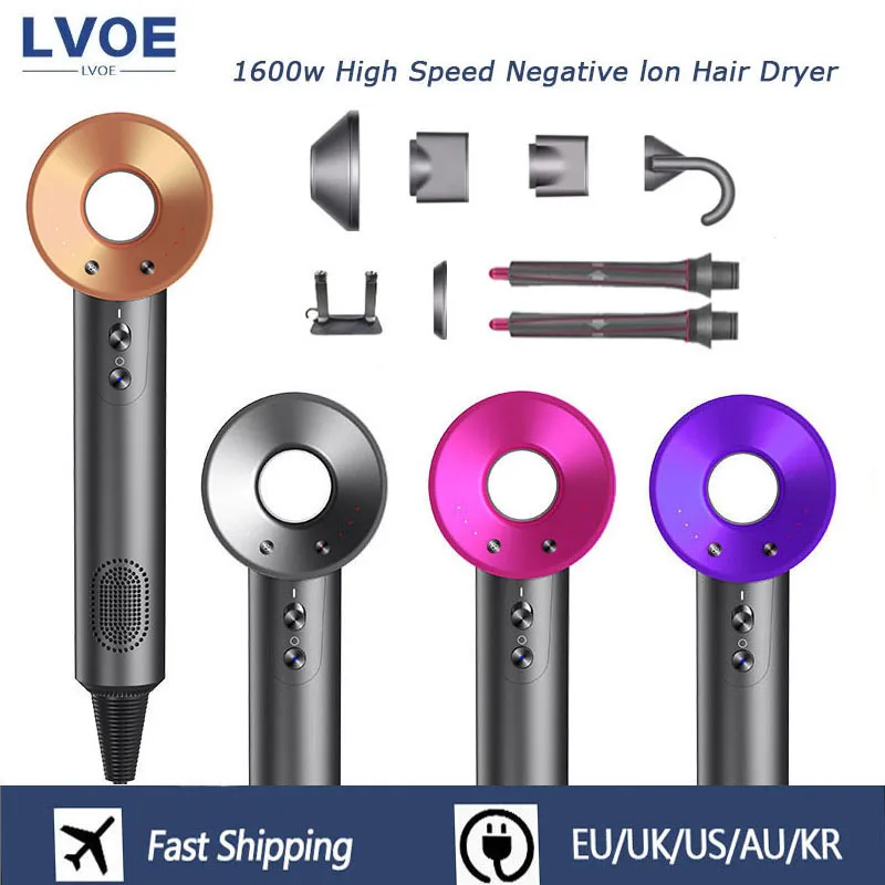 Hair Dryer Leafless Strong Power Quick Dry Travel Home Styler Negative Ionic Hairdressing Salon Tools