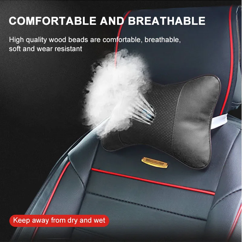 1/2Pcs Car Interior Headrest Seat Head Support Neck Pillow Car Goods for BMW X1 X2 X3 X5 X4 X6 G30 G20 G32 G11 G12 F40 F30 F20