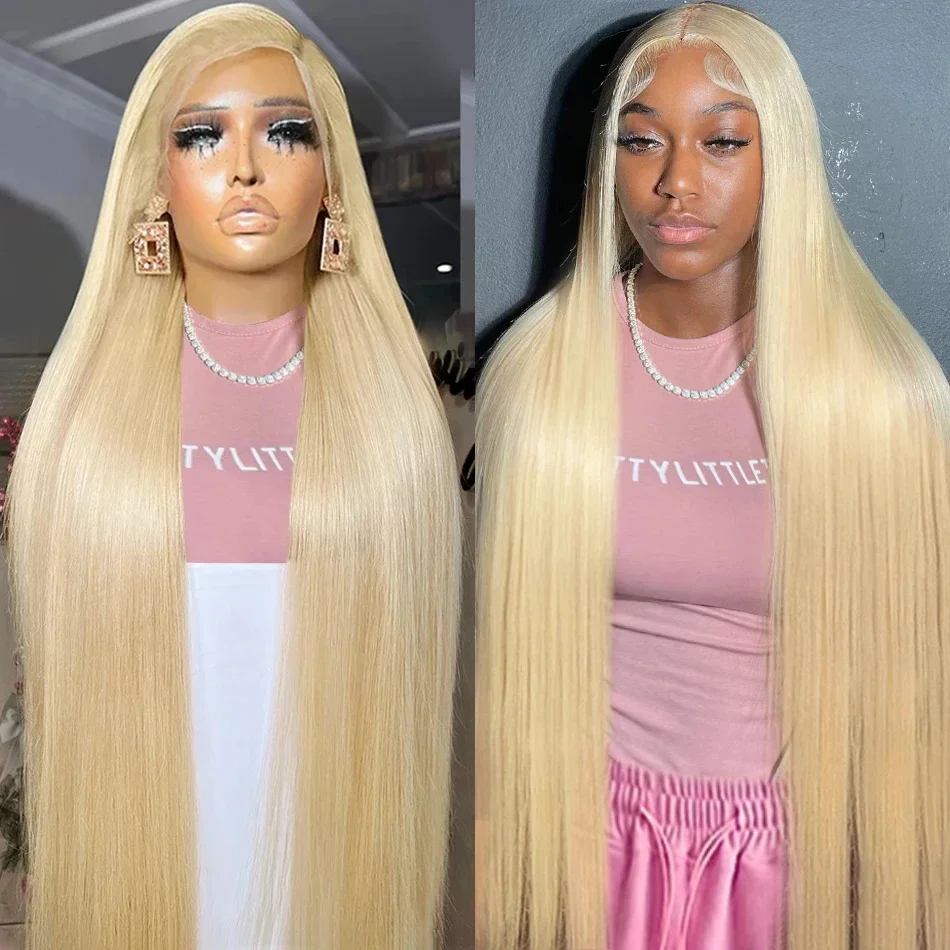 

613 Transparent Lace Front Wig 13x6 Hd Lace Frontal Wig Human Hair For Women 13x4 Blonde Straight Lace Front Wig Pre plucked