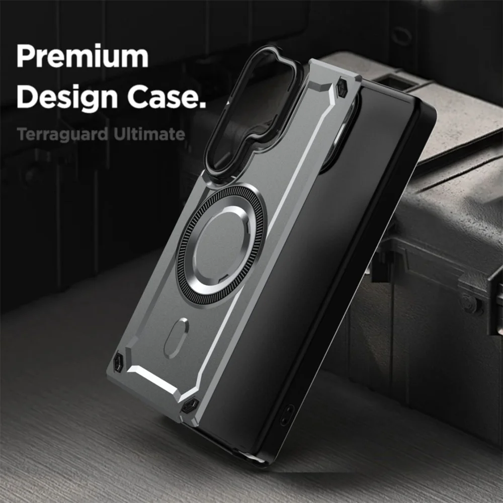 حافظة مغناطيسية بحامل عدسات قابلة للطي لهاتف سامسو...