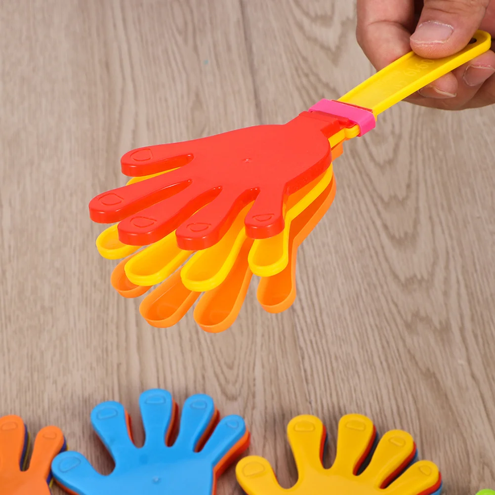 

25 Pcs Palm Clapping Device Children Toys Plastic Hand Clapper Funny Cheering Tools Kids