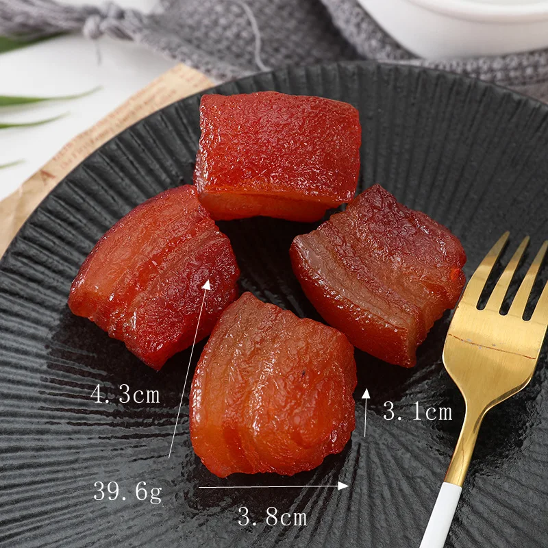Artificial Steak Keychain Photography Prop and Kitchen Ornament Simulation Decor