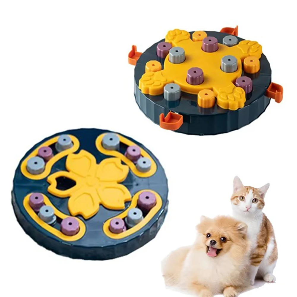 Dog Puzzle Toys Increase IQ Interactive Slow Dispensing Feeder Pet Cat