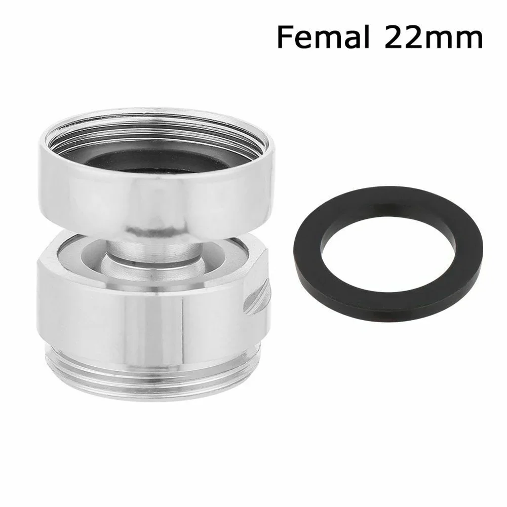 Faucet Aerator Faucet Adapter Water Tap Connector Faucet Switch Adapter 360 Degree Adjustable Aerator Adapter Swivel Aerator Connector Tap For Bathroom Kitchen Bidet Faucet Accessories