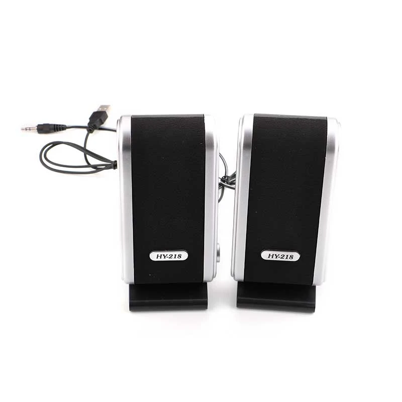 USB Computer Speakers Portable Speaker Stereo 3.5Mm With Ear Jack For Desktop PC Laptop 2 Pcs computer speakers