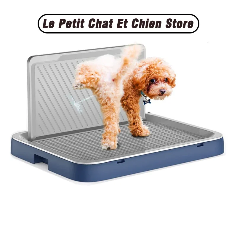 Dog Potty for Indoor Training Pads Pee Baffle Reusable Dog Pad Tray Alternative Puppy Pad Portable Litter Box dog toilet