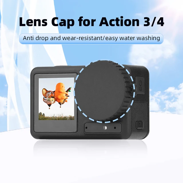 JJC Bouchon D'objectif En Aluminium Pour DJI Osmo Action 5 Pro 4 3