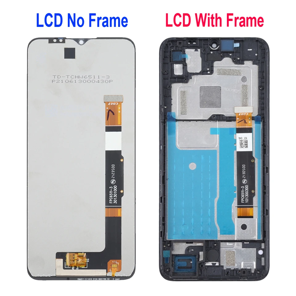 Kit De Remplacement Écran LCD + Vitre Tactile Pour TCL 20R 5G (Avec Outils & Colle)