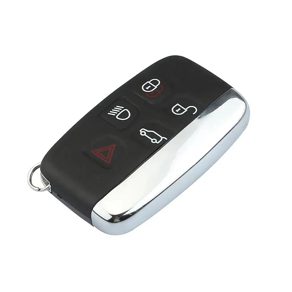 

5 Button Remote Key FOB Smart Key Shell Case Housing for XJ XF