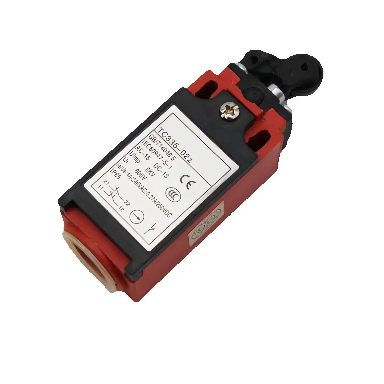 에스컬레이터 리미트 및 리셋 스위치 TB335-02Z/TC335-02Z/TC335-02S/02S 금속 ISO9001 인증 엘리베이터 부품