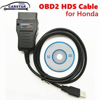 Il più recente HDS per cavo diagnostico Honda HDS OBD2 Scanner Interfaccia diagnostica Test attivi Multilingue
