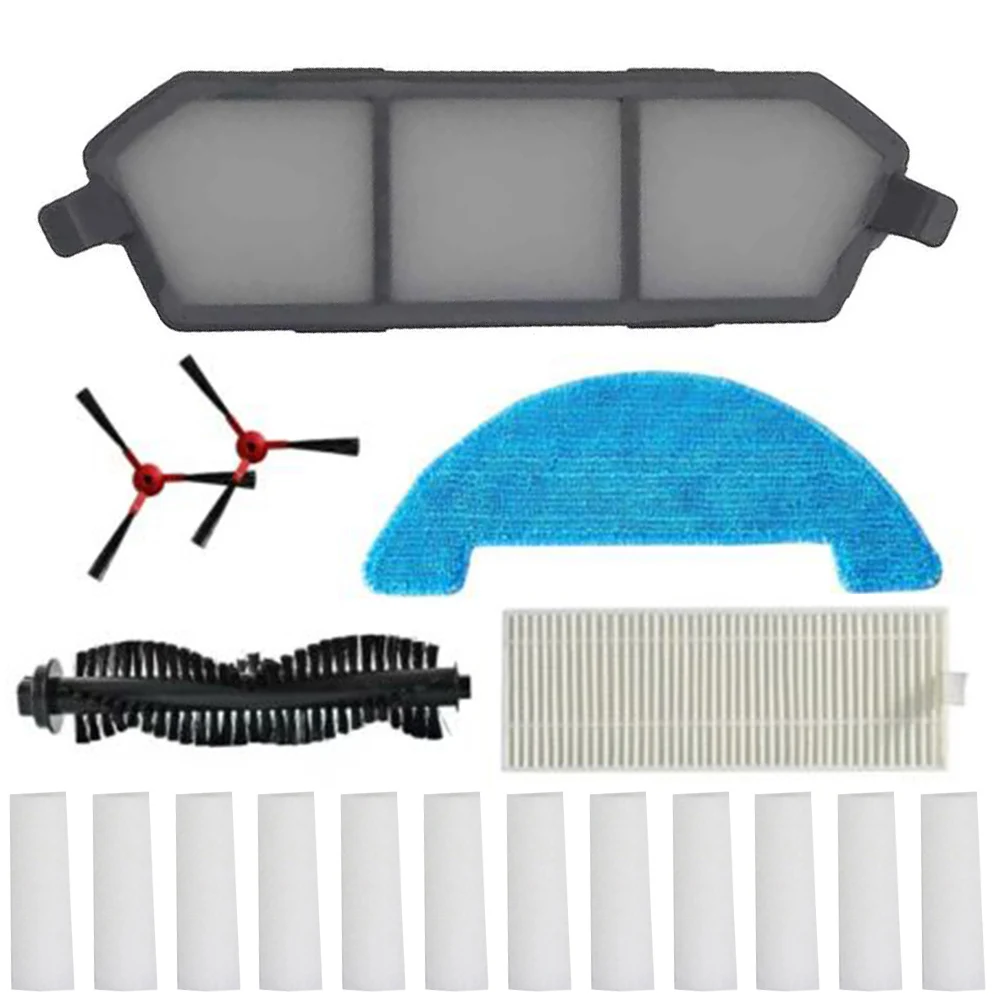 Robot Vacuum Cleaner Filter Brushes Accessories Kit For SmartAi G50