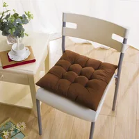 Square Chair Soft Pad Thicker Seat Cushion For Dining Patio Home Office Indoor Outdoor Garden Sofa Buttocks Cushion With Strap 3