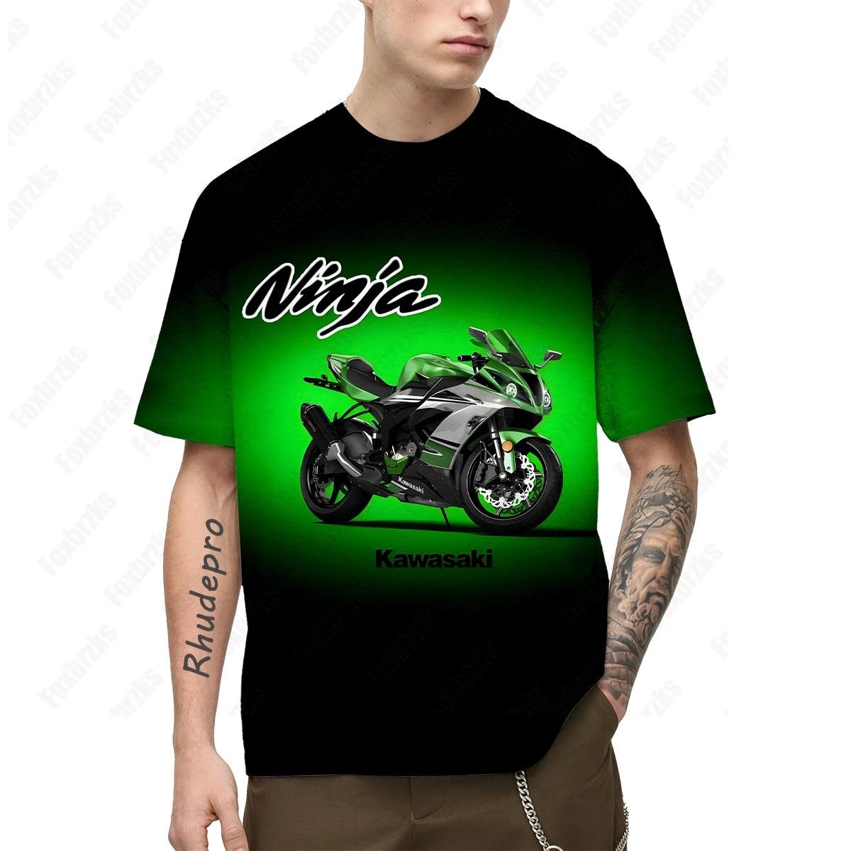24/25 Summer Men Kawasaki Heavy Motorcycle Lovers Cultural