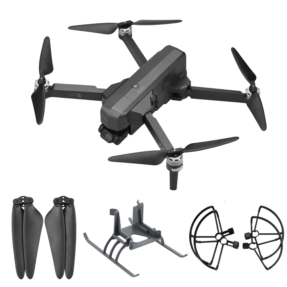 

Propeller Guard Protector Kit For SJRC AF11S F11 PRO Drone Blade Props Wing Protective Ring Cover Accessories Landing Gear Stand