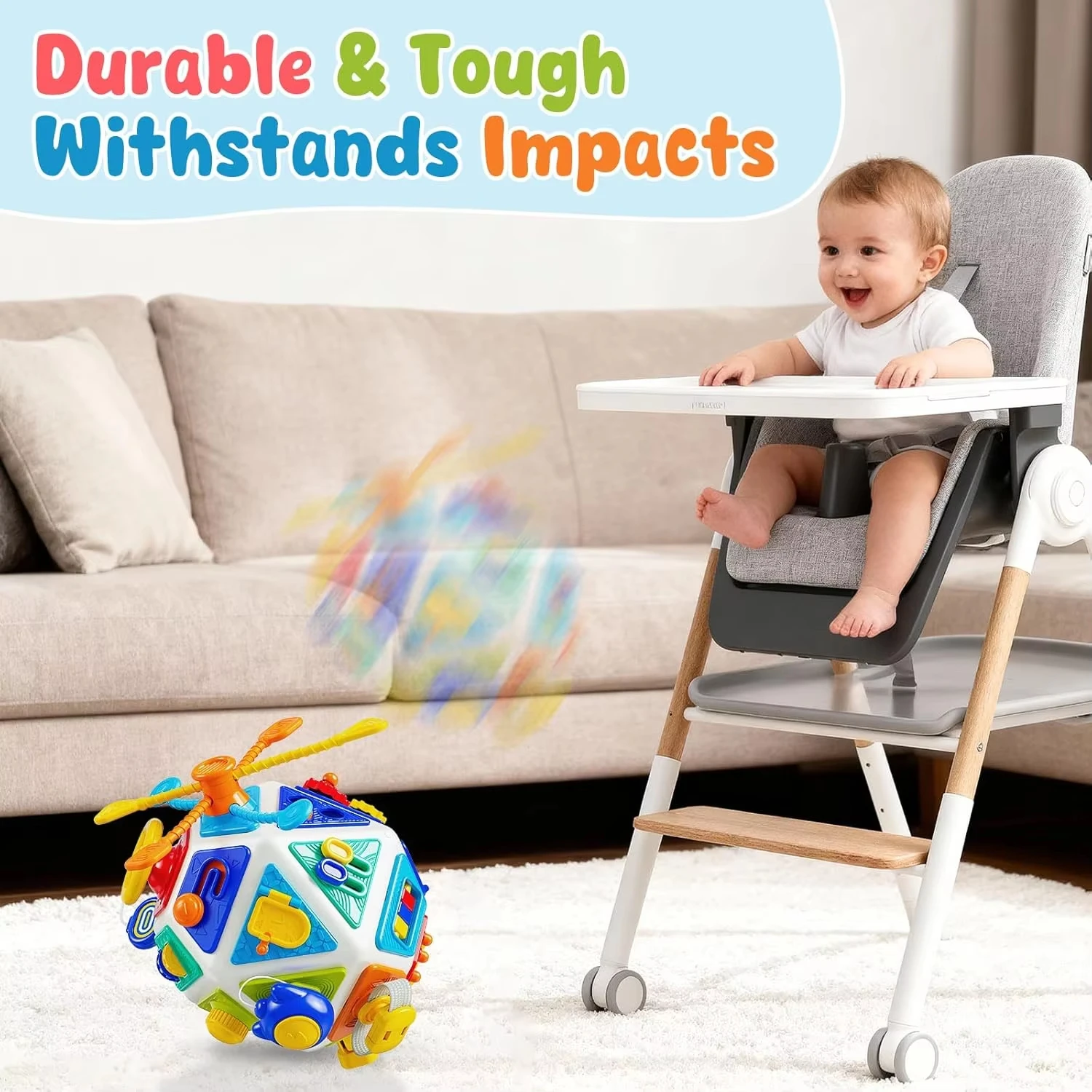 22-in-1 Busy Activity Cube 4