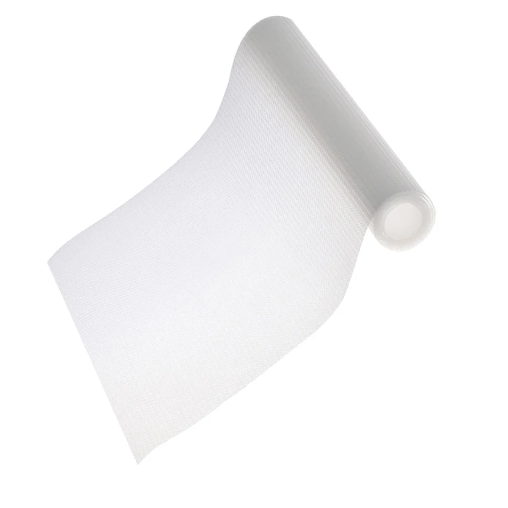 

1 Roll Refrigerator Liner Mat Plastic Fridge Liner Washable Refrigerator Liner Pad