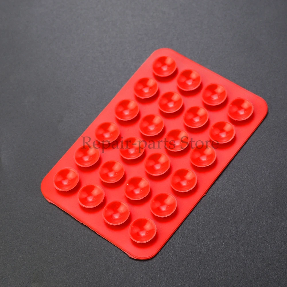 Enhanced Silicone Suction Cup Set - Versatile and Durable for Mobile Devices and Accessories