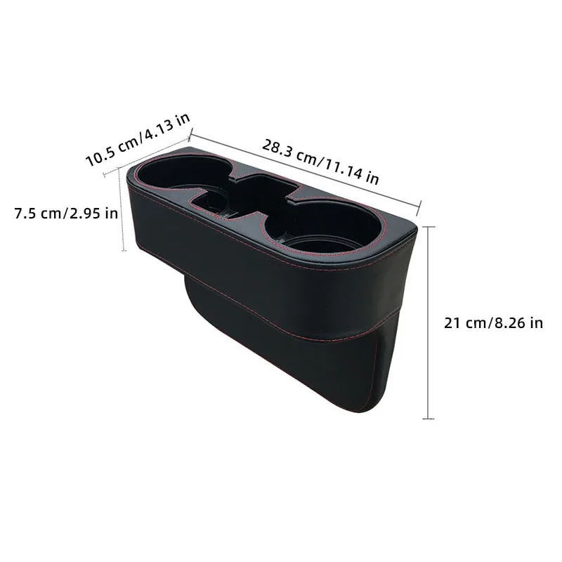 1 Stuks Autostoel Spleet Opbergdoos Seat Gap Zakvanger Organizer Universele Autostoel Organizer Kaart Telefoon Sleutelhouder