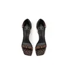 Leopard Print Stiletto Sandals 3