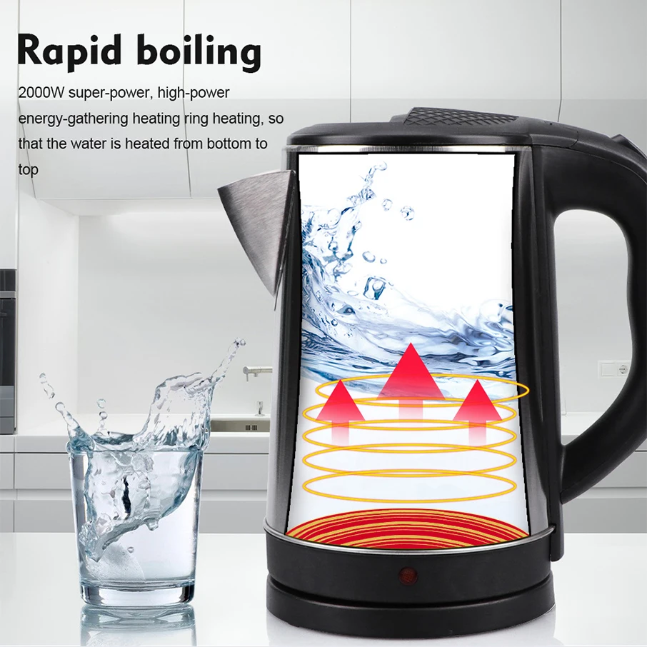 Hand Painted Electric Tea Kettle Hot Water Kettle For Tea
