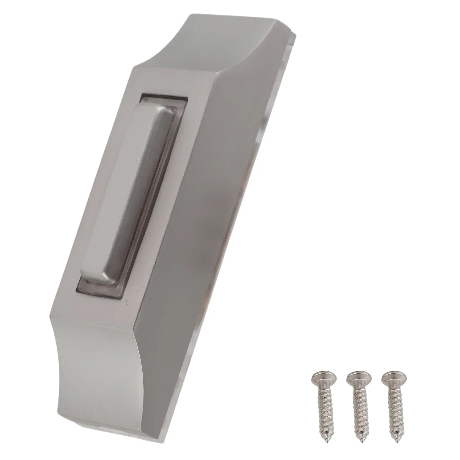Lighted Wired Doorbell Push Button Wall Mounted Switch LED Chime