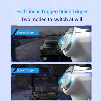 Memo S3 Gamepad Type-C Mobile Phone Controller Hall Effect Stretching Handle Stick Joystick Android Ps Cloud Game Customized 4