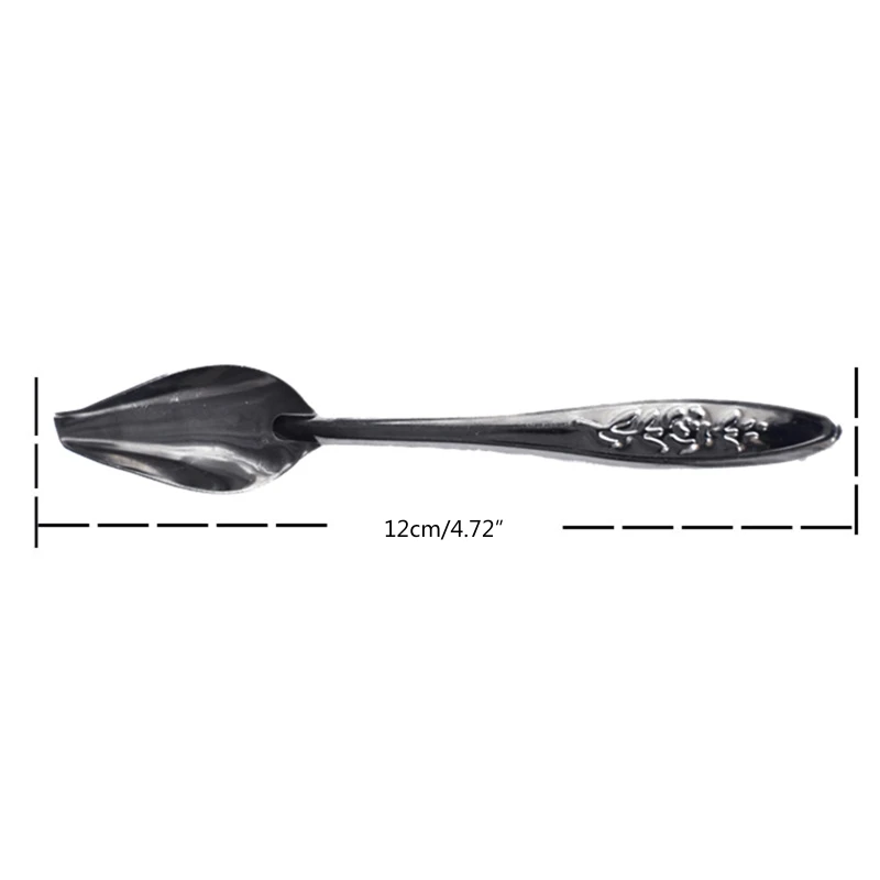 Bird Feeder Spoon Stainless Steel Water Feeding Spoon for Small Parrots