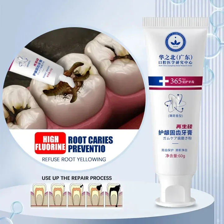 

Quick Repair of Cavities Caries Removal of Plaque Stains Decay Whitening Yellowing Repair Teeth Whitening New Upgrade Toothpaste