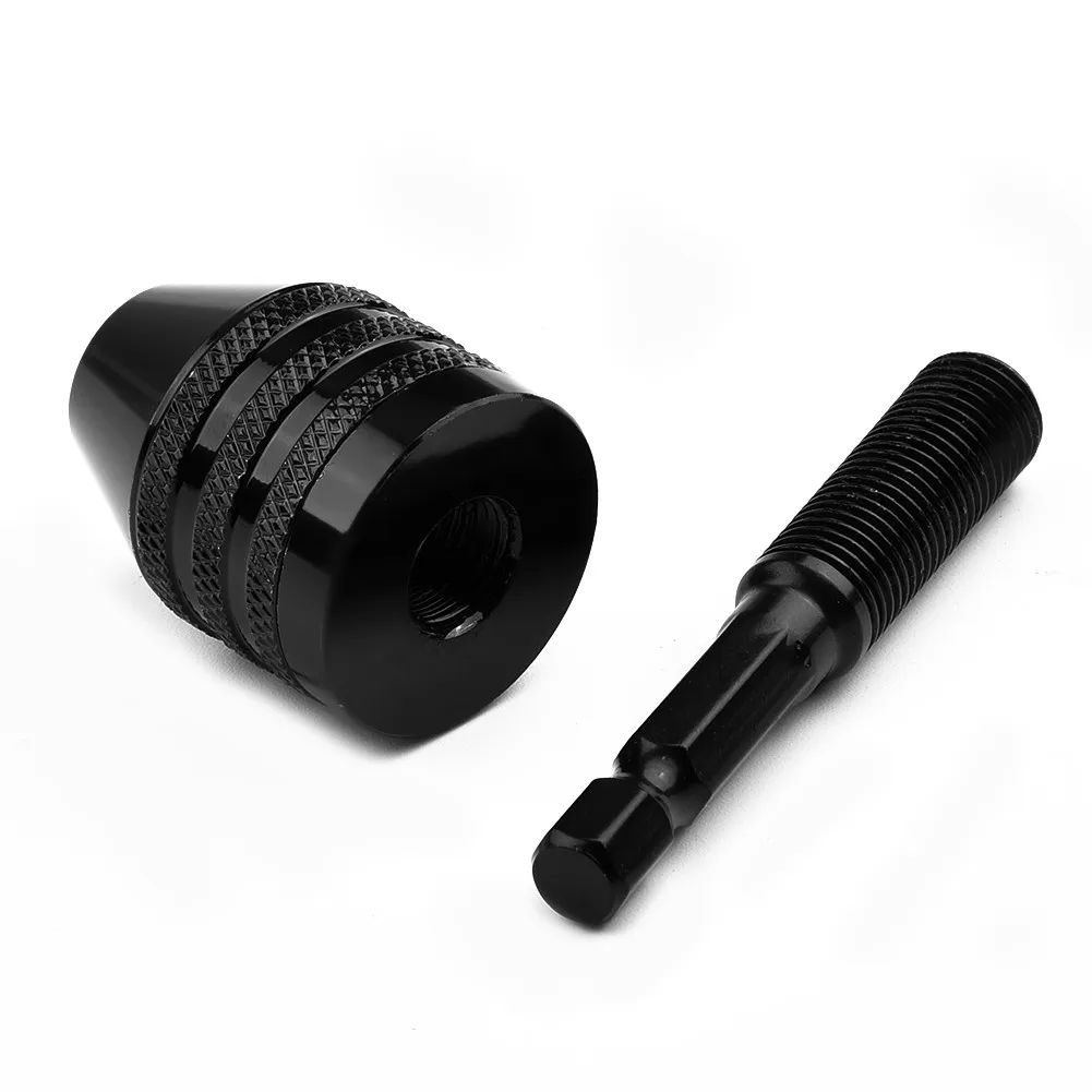

Keyless Chuck Conversions Hex Shank Adapter Drill Bit Quick Change Driver Fixing Device Tool Electric Hex Shank Adapter