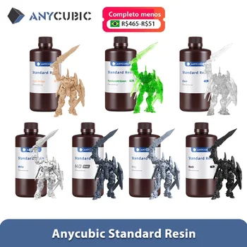ANYCUBIC 405nm UV Resin For Photon 3D Printer Photon Mono X Printing Material LCD UV Sensitive Normal 1kg Liquid 1