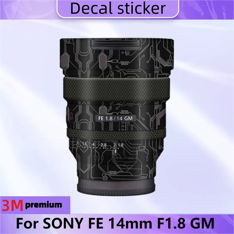 

Защитная пленка для SONY FE 14 мм F1.8 GM, Виниловая пленка для защиты от царапин SEL14F18GM 1,8/14GM
