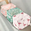 1pc Cotton Linen Fabric Waterproof Desktop Sundries Basket Storage Box Cosmetic Toy Organizer Underwear Socks Clothes Storagebag 1