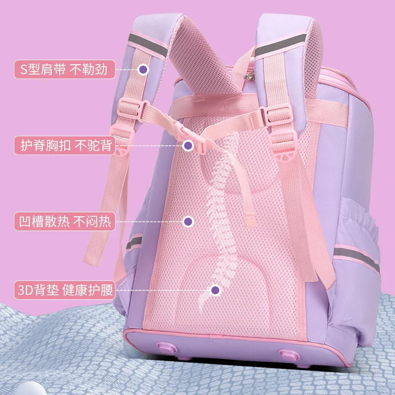 Waterproof Children School Bags Girls Boys Primary School Backpack Orthopedic Backpack Schoolbag Kids Book Bag Mochila Infantil 5