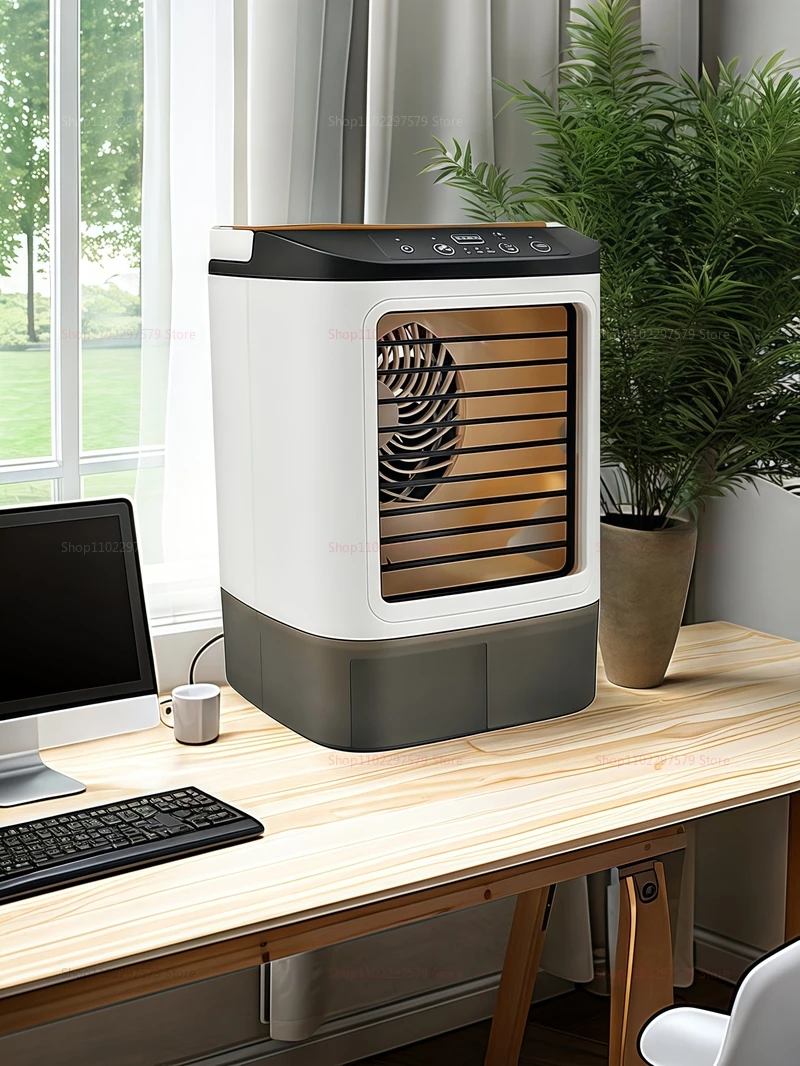 Description Picture 5 of itemNEW desktop spray fan portable humidifier air cooler mute USB dormitory office mobile air conditioner air conditioner humidifier