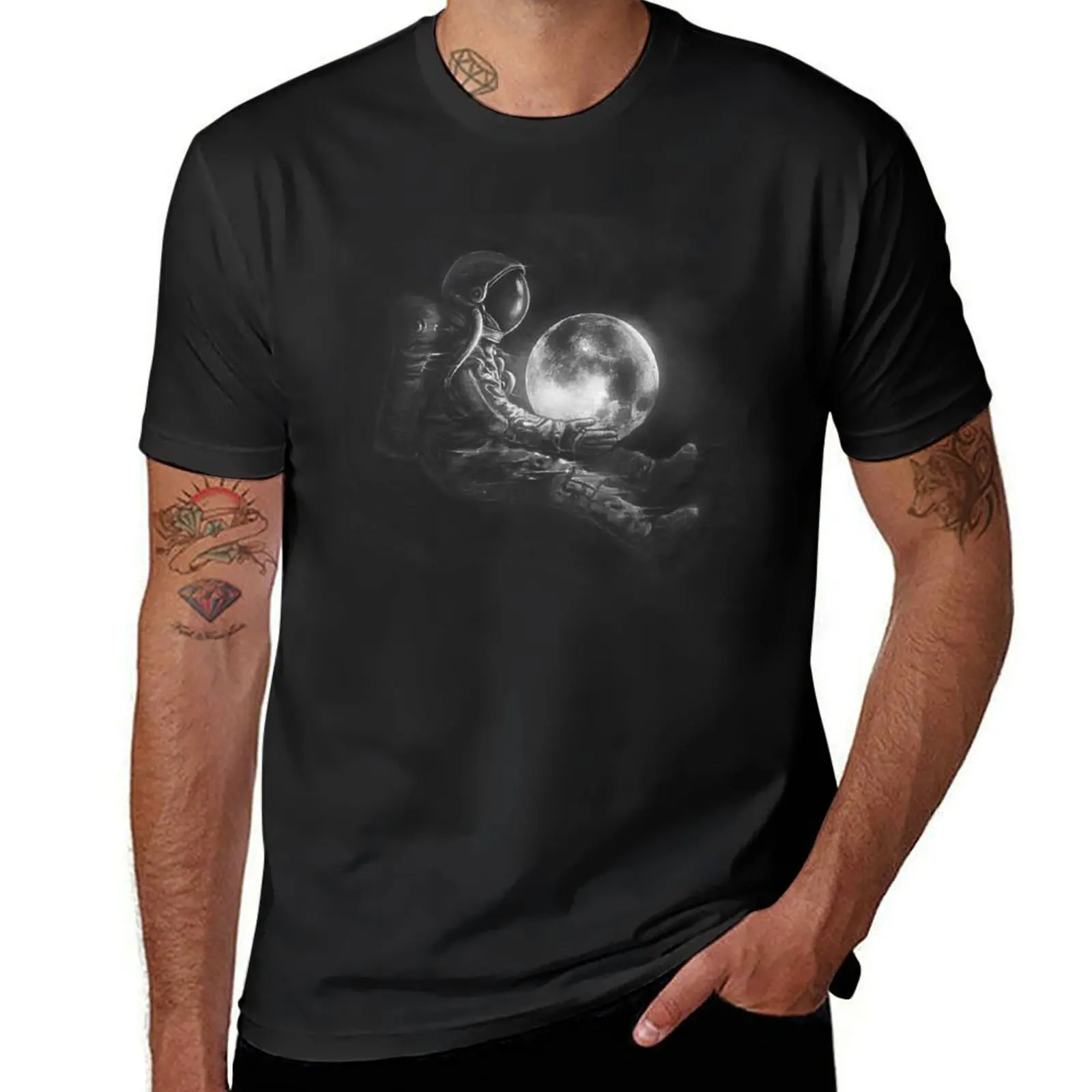 Moon Play T-Shirt anime clothes korean fashion tops shirts graphic tees mens graphic t-shirts hip hop
