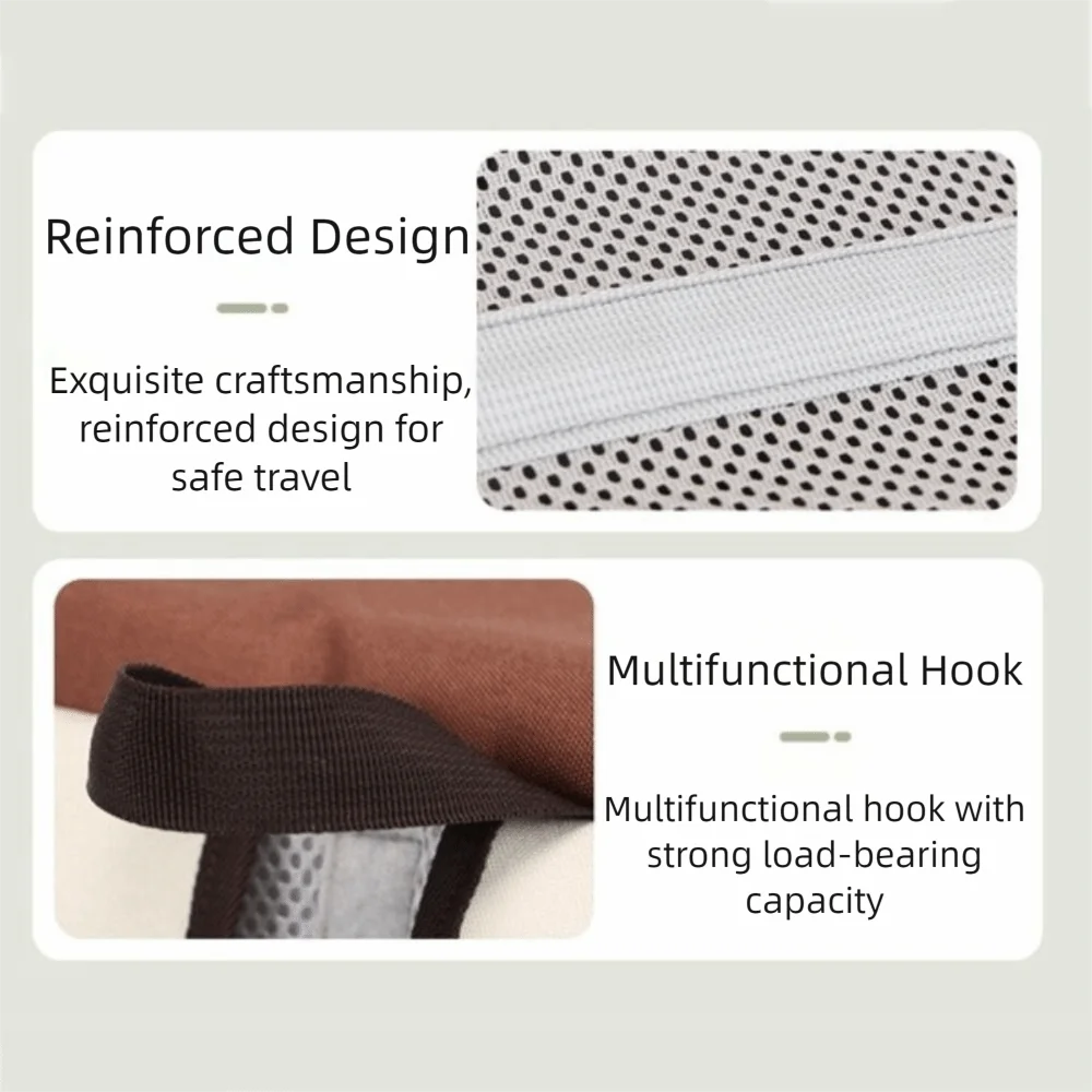 Large Capacity Pet Carrier Backpack Foldable Structure Adjustable Straps Cat Shoulder Bag Breathable Roller Shutter