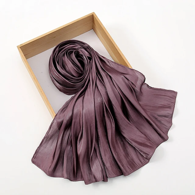 Nouveau Premium Shimmer soie Hijab écharpe femmes luxe Medine soie voile musulman femmes Hijab brillant châle islamique Turban Haedscarf enveloppes