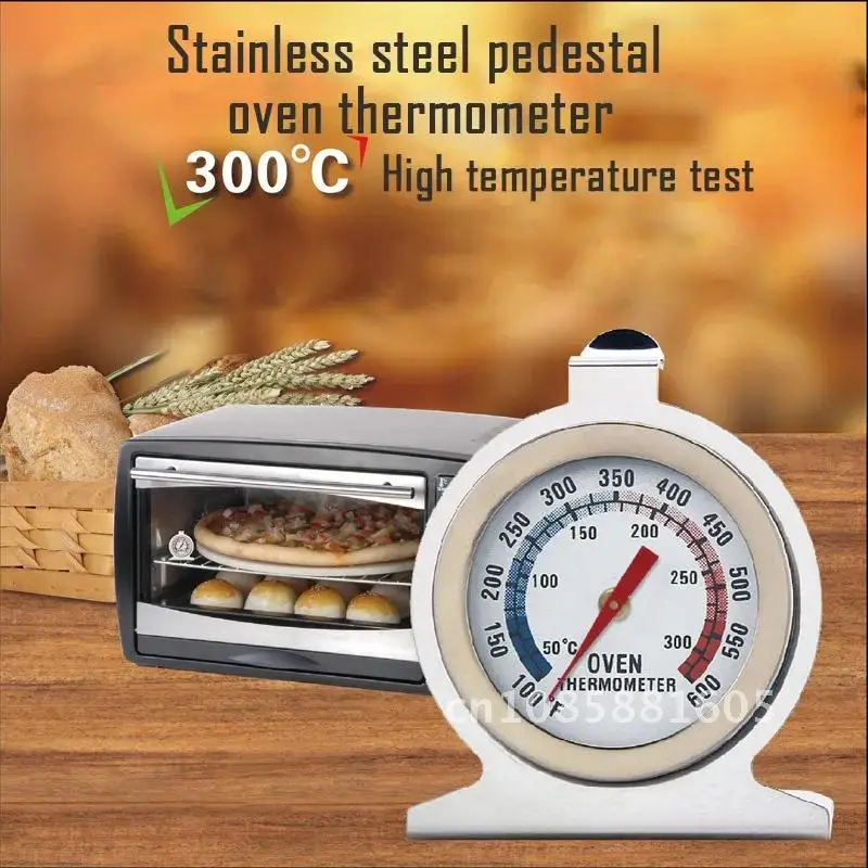 

Stainless Steel Mini Dial Oven Thermometer 0-300 Celsius Temperature Gauge Stand Up Gage Food Meat Kitchen Tools Cooker