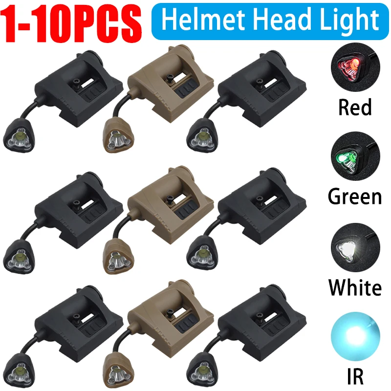 MPLSCHARGEAirsoftHelmetLight3ModesHelmetTorchLightNylonEnergysavingStrongfor