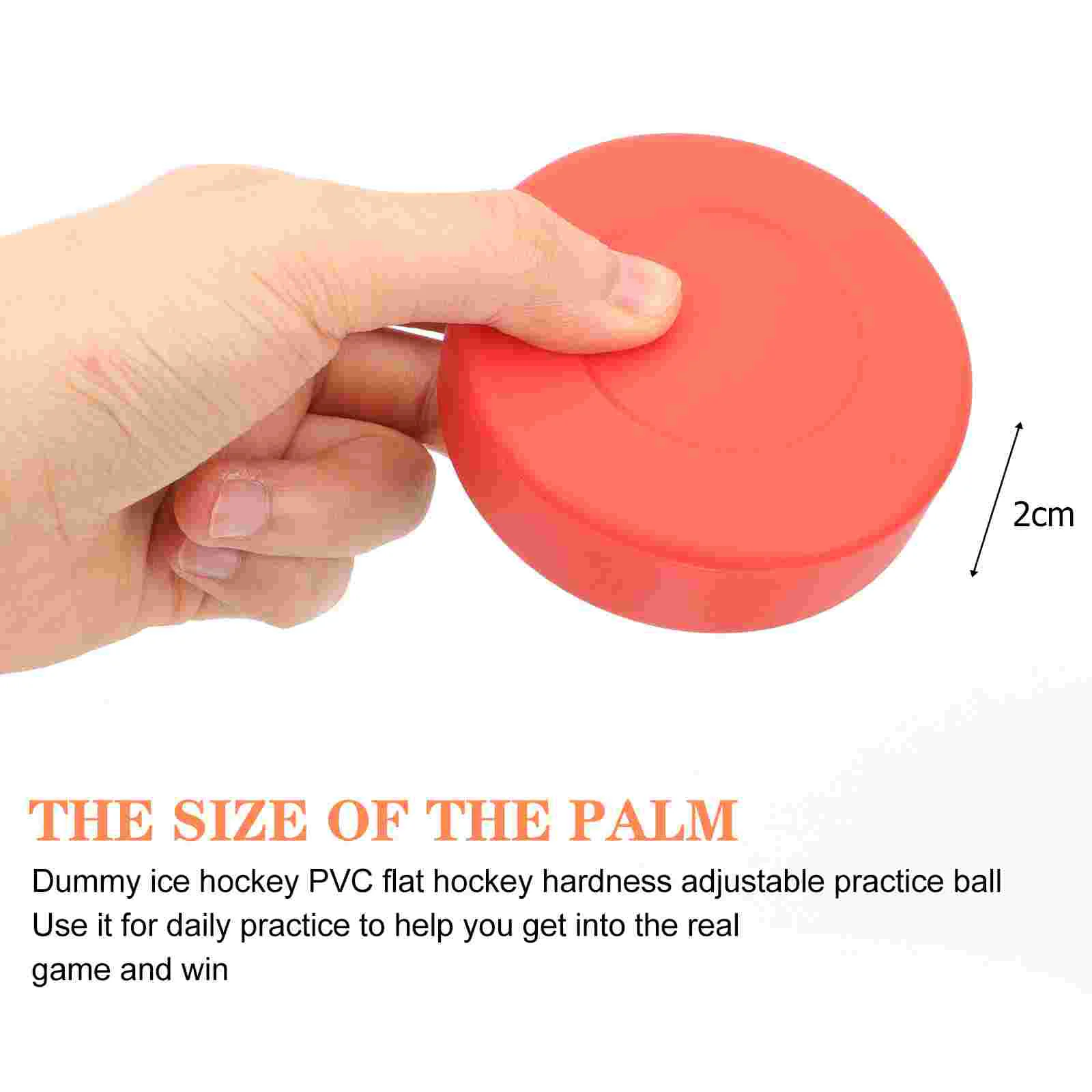 4pcs Ice Hockey Practice Rubber Sports Supplies Training Adults Children Low Friction Sliding Smooth Roller Field Team