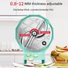 Fruit and Vegetable Slicer Household Multi-function Cutting Slicer for Lemon Potato Ginger Chip Slicer Machine With Double Slot 5