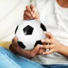 Small Football Coin Bank Piggy Banks For Boys Saving Money Box Cash Storage Home Decor Vinyl Material Jar 5