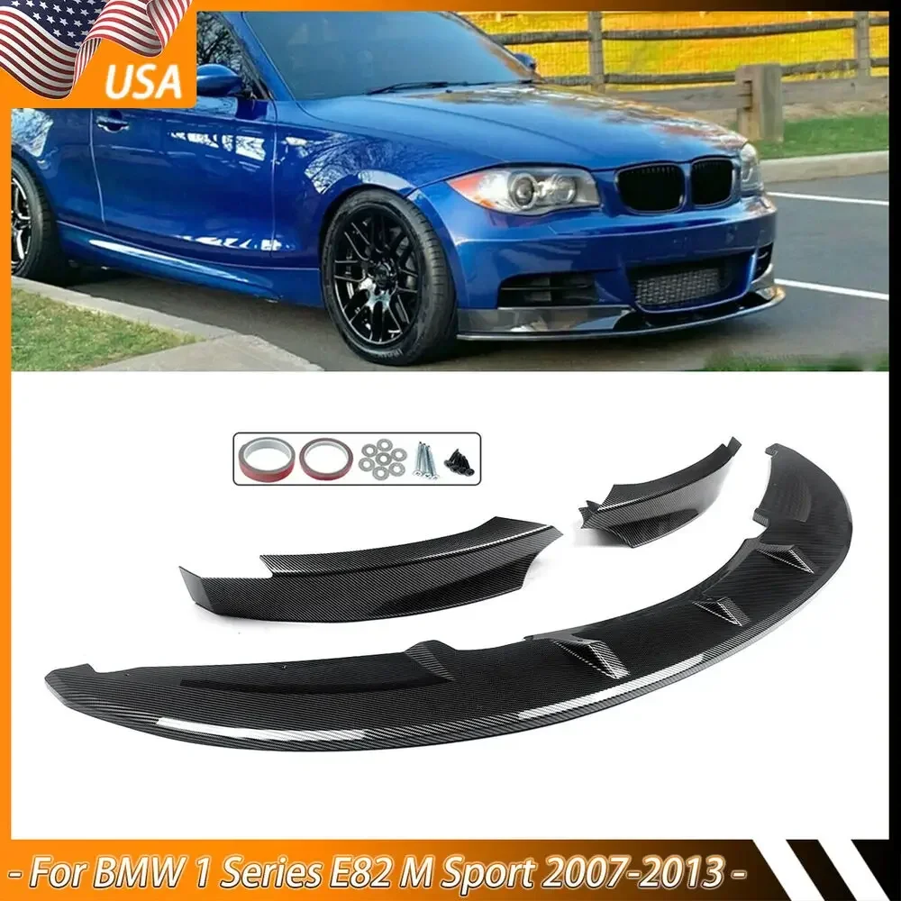 

Разветвитель переднего бампера для BMW 1 серии E82 128i 135i M Sport 2007-2013