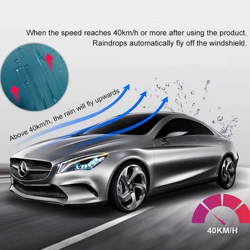 Car Ceramic Coating Dpro Anti Rain Coating Window Hydrophobic Glass Coat Water Repellent Waterproof Ceramic Car Coating Windshield Liquid Glass