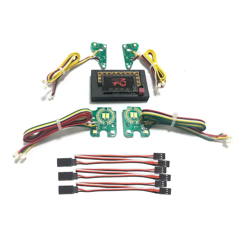 

Front and Rear LED Lights Lamp Group for Traxxas TRX-4 TRX4 Defender 1/10 RC Crawler Upgrade Parts